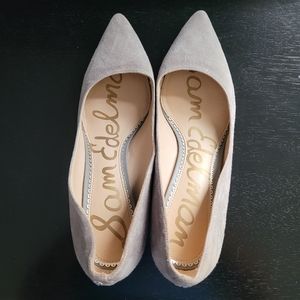 Sam Edelman grey suede pumps size 7.5